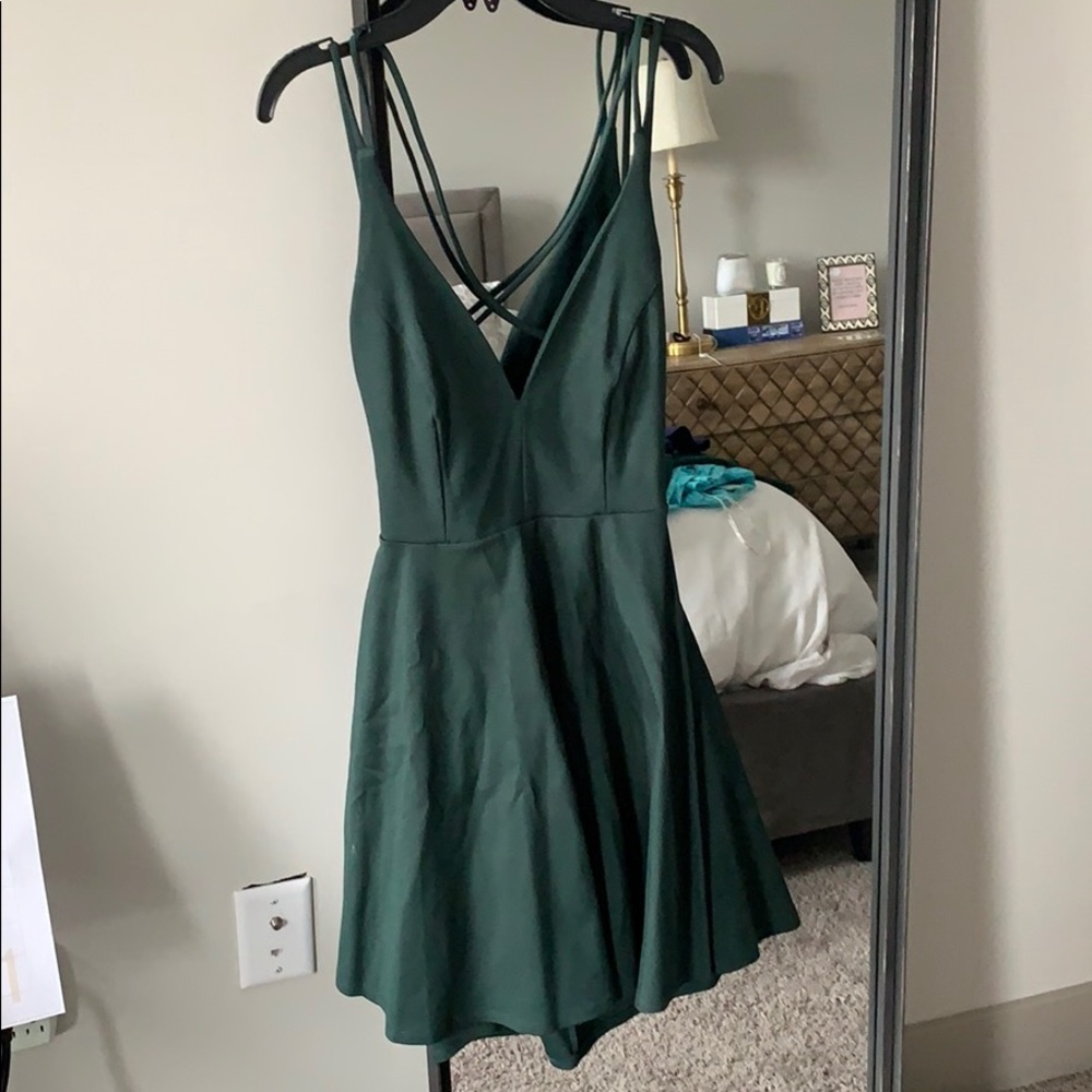 lulus evergreen dress never worn